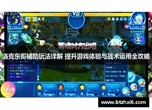 洛克东哥辅助玩法详解 提升游戏体验与战术运用全攻略